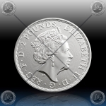 1oz V. BRITANIJA 2 Pounds 2019